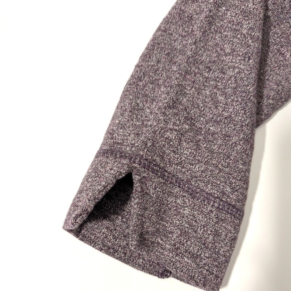 UGG Heidi Lounge Romper Nightshade Heather Purple Snap Up 100% Cotton Pajamas M - Picture 6 of 12